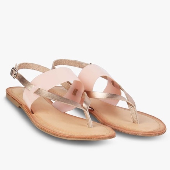 Rose Gold Sandals Sienna Steve Madden - Picture 1 of 4